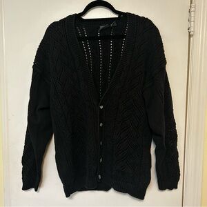 Cotton Knit Cardigan